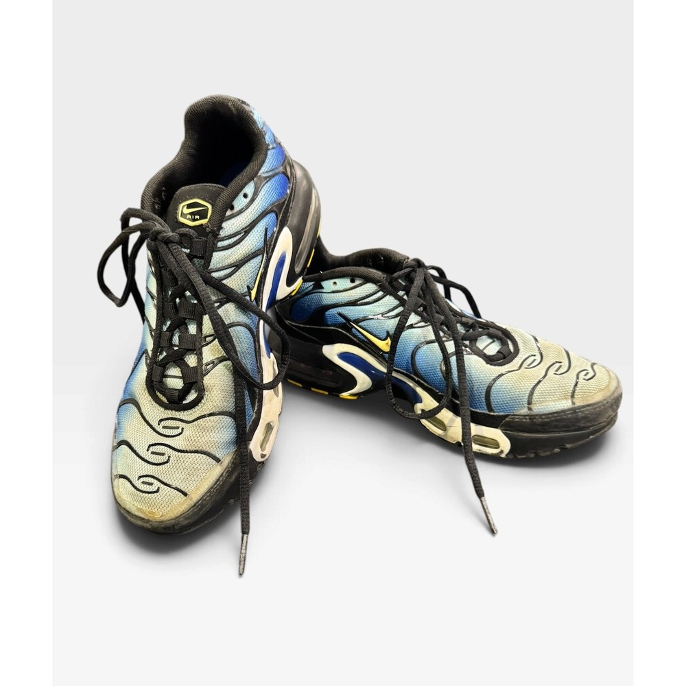 Nike Air Max Plus OG Hyper Blue GS 4.5Y CD0609-032 TN Tuned Air Sneakers